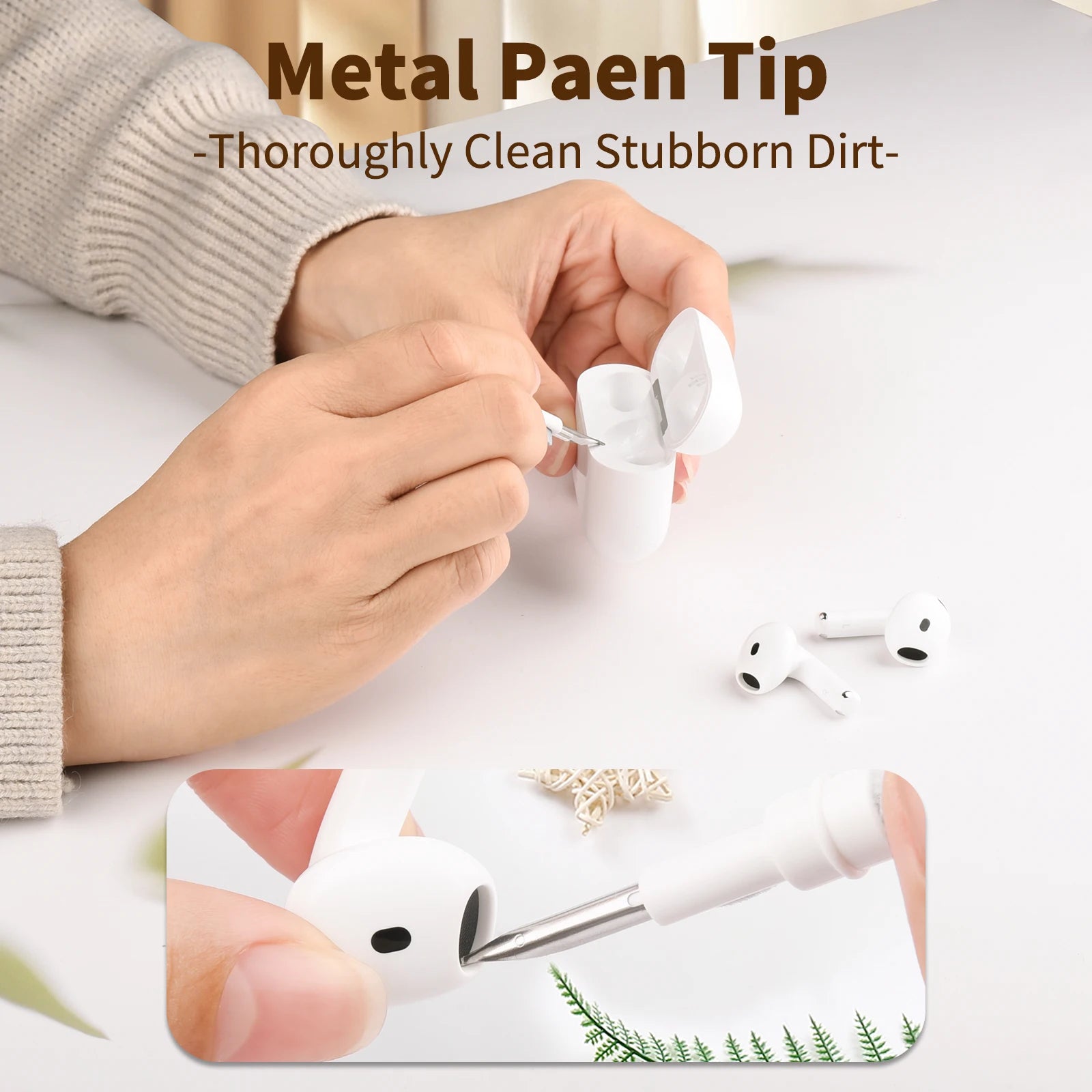 🧼🎧 AirPods Cleaner Pro Kit – ערכת ניקוי מקצועית לאיירפודס

שמור על האיירפודס שלך כמו חדשים – נקיים, היגייניים ובביצועים מקסימליים ✨